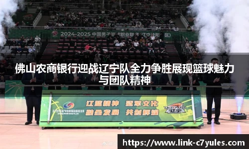 佛山农商银行迎战辽宁队全力争胜展现篮球魅力与团队精神